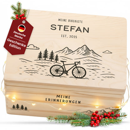 Amari ® Holzkiste Hobby | Fahrrad (020.01.03)