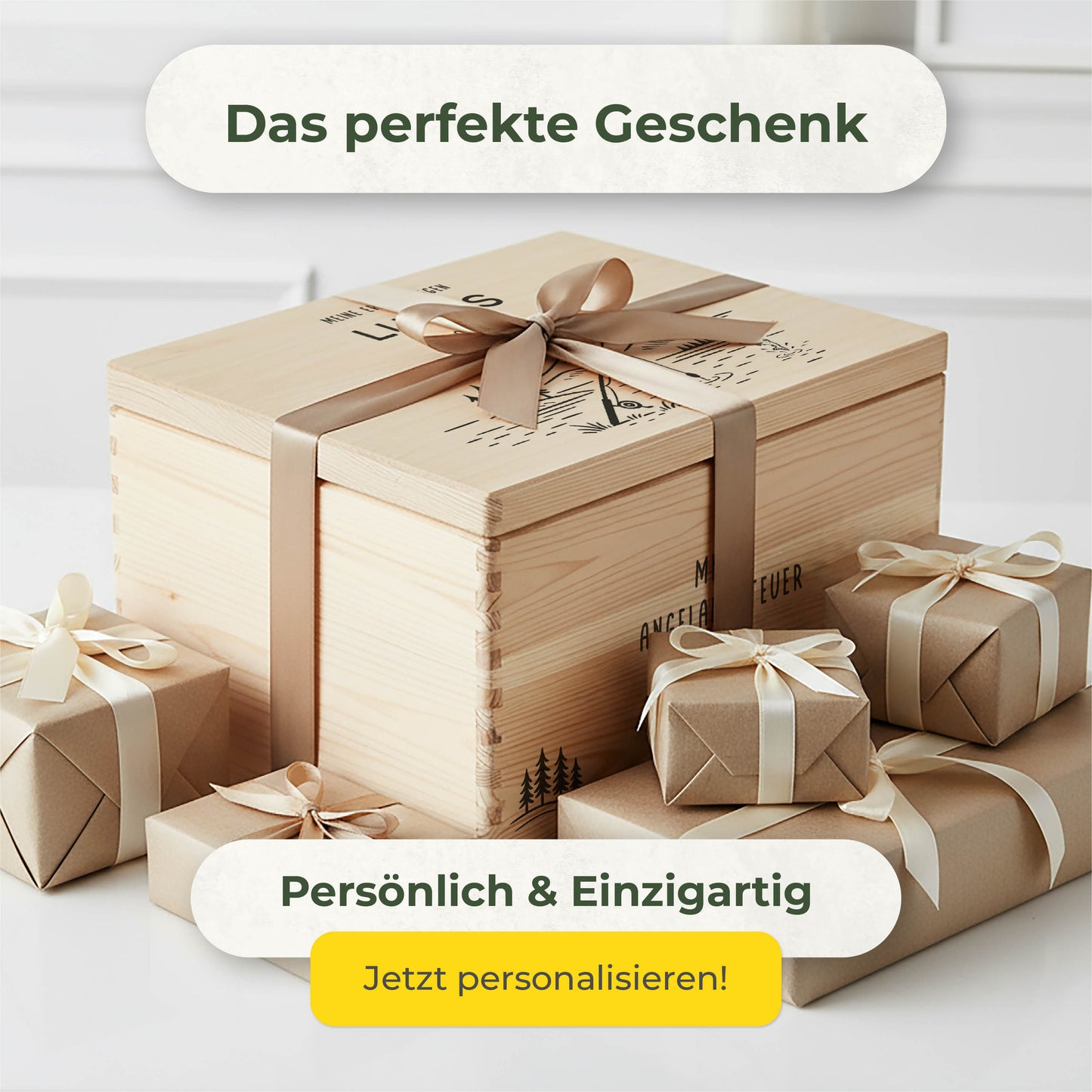 Amari ® Holzkiste Hobby | Grillen (020.01.04)