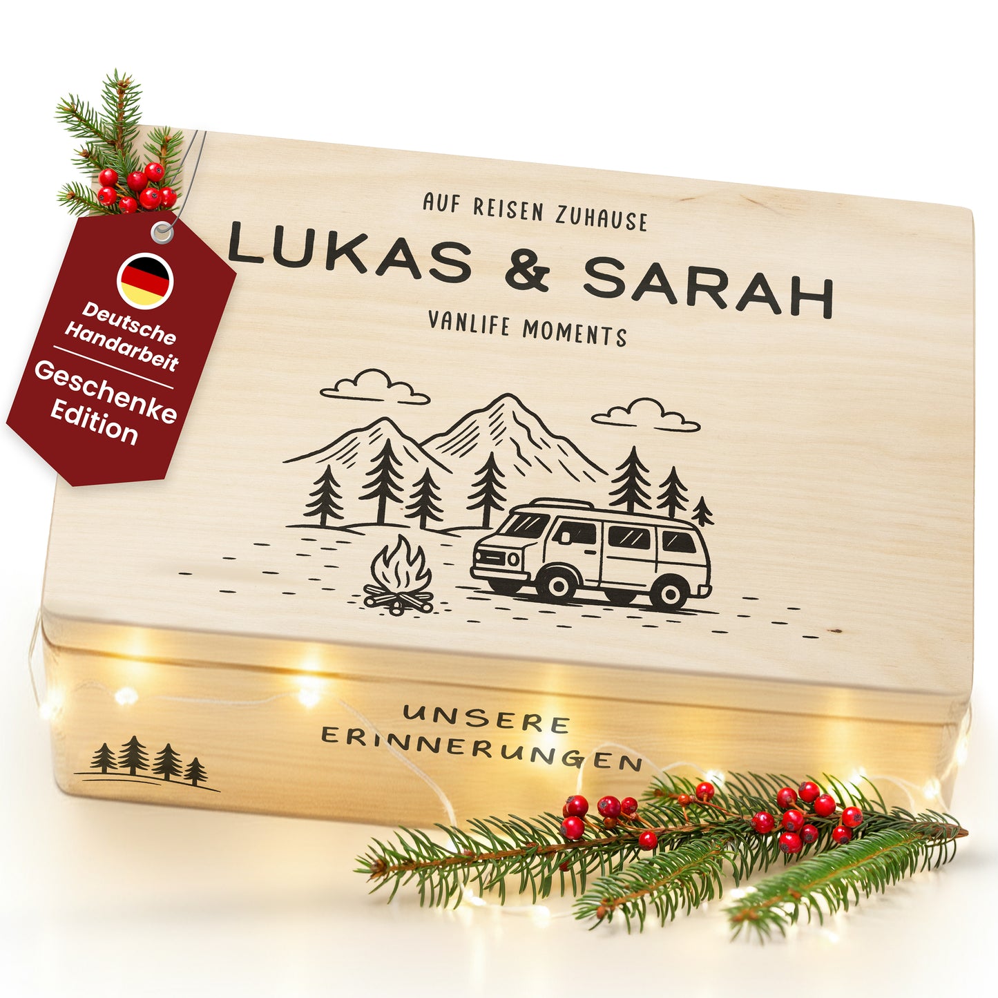 Amari ® Holzkiste Hobby | Campen (020.01.02)