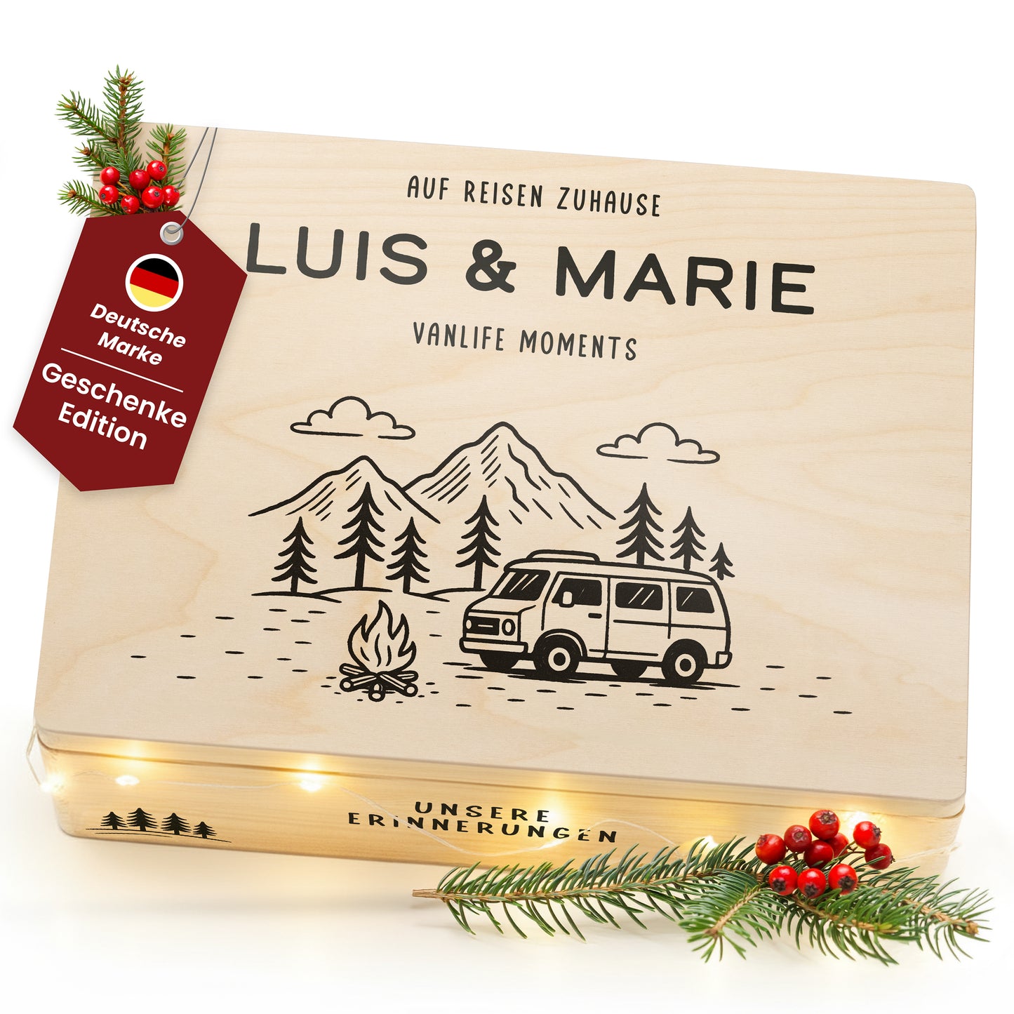 Amari ® Holzkiste Hobby | Campen (020.01.02)