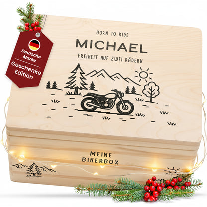 Amari ® Holzkiste Hobby | Motorrad (020.01.06)