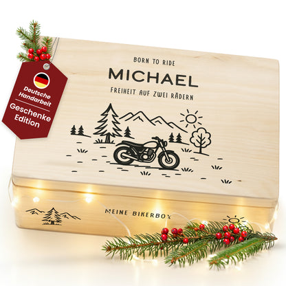 Amari ® Holzkiste Hobby | Motorrad (020.01.06)