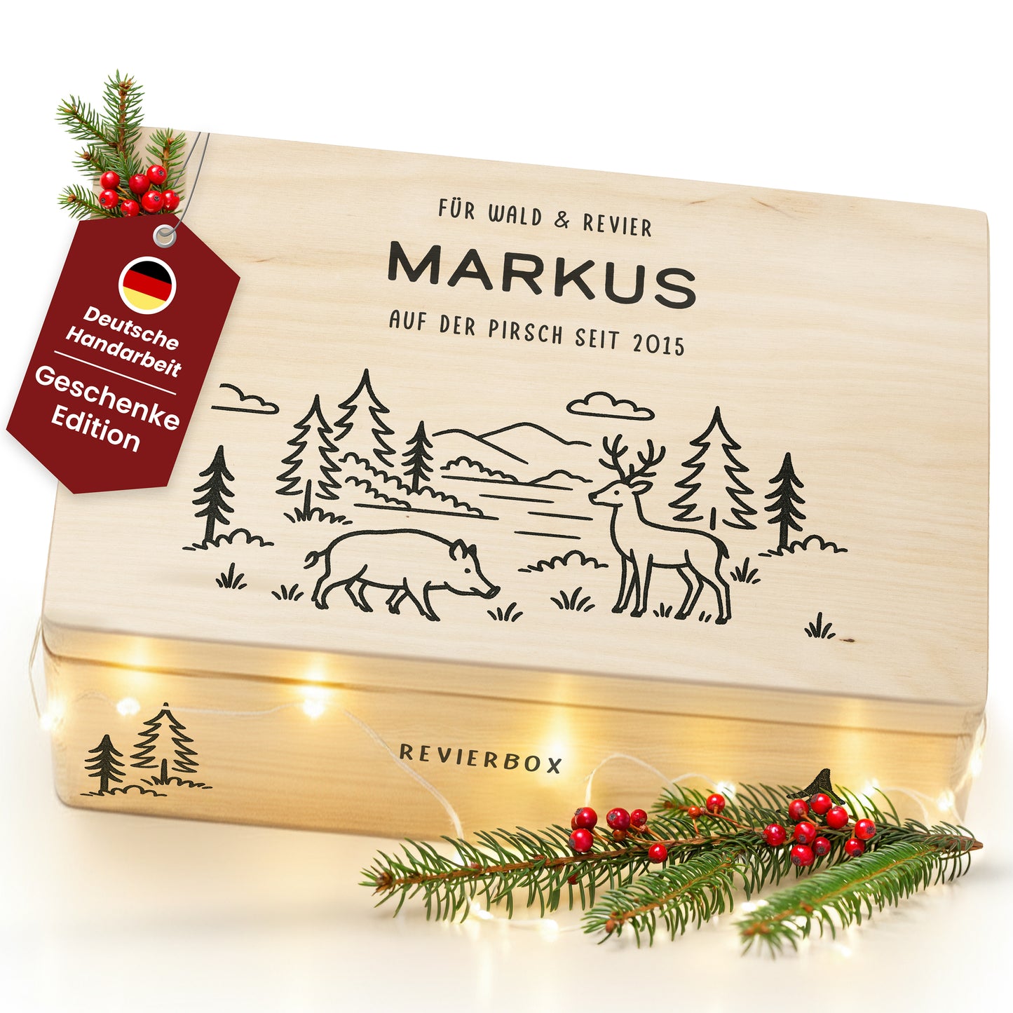 Amari ® Holzkiste Hobby | Jagen (020.01.05)