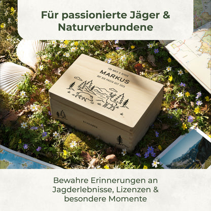 Amari ® Holzkiste Hobby | Jagen (020.01.05)