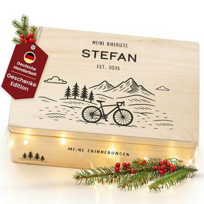 Amari ® Holzkiste Hobby | Fahrrad (020.01.03)