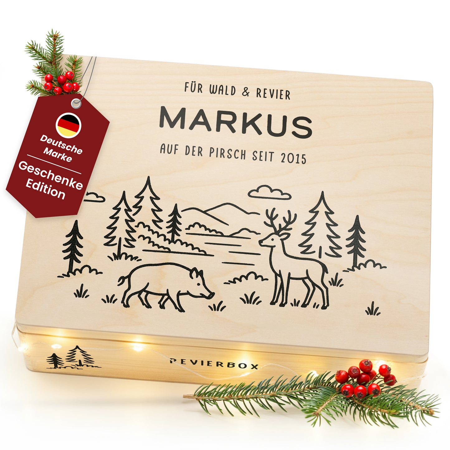 Amari ® Holzkiste Hobby | Jagen (020.01.05)