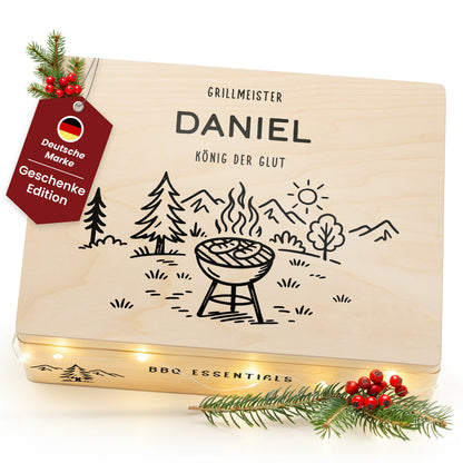 Amari ® Holzkiste Hobby | Grillen (020.01.04)