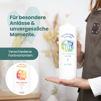 Kommunionkerze | Gemeinschaft (002.08.13)