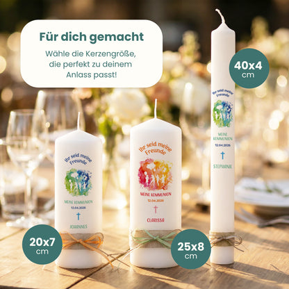 Kommunionkerze | Gemeinschaft (002.08.13)