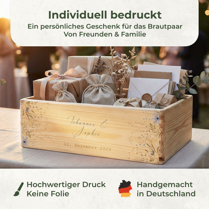 Erinnerungskiste Hochzeit offen | Vergissmeinnicht (021.02.04)