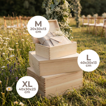 Erinnerungskiste Hochzeit | Lavendel