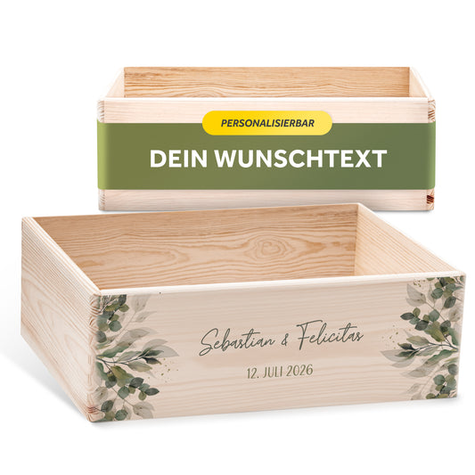 Erinnerungskiste Hochzeit offen | Pflanzenwelt (021.02.01)