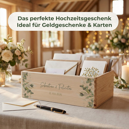 Erinnerungskiste Hochzeit offen | Pflanzenwelt (021.02.01)