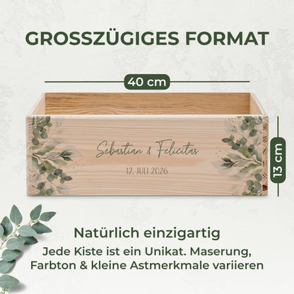 Erinnerungskiste Hochzeit offen | Pflanzenwelt (021.02.01)