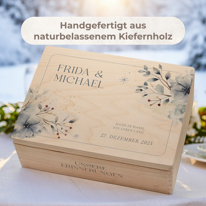 Erinnerungskiste Hochzeit | Winterhochzeit