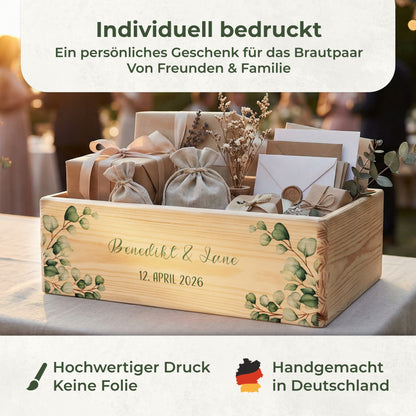 Erinnerungskiste Hochzeit offen | Eukalyptus (021.02.03)