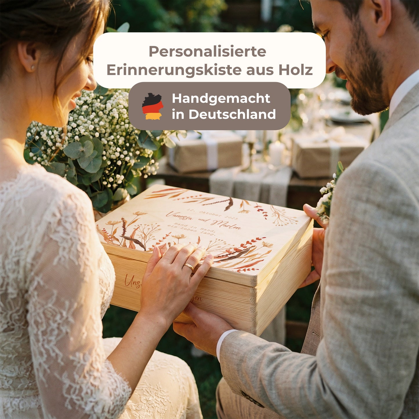 Erinnerungskiste Hochzeit | Herbsthochzeit