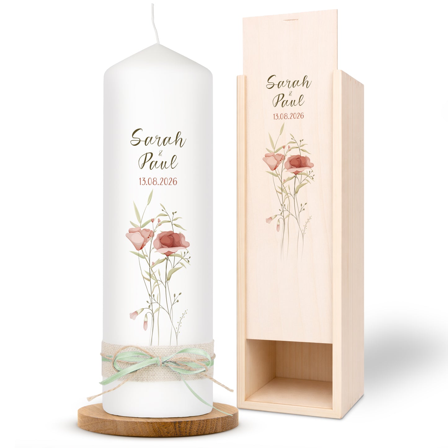 Hochzeitskerze | Flower