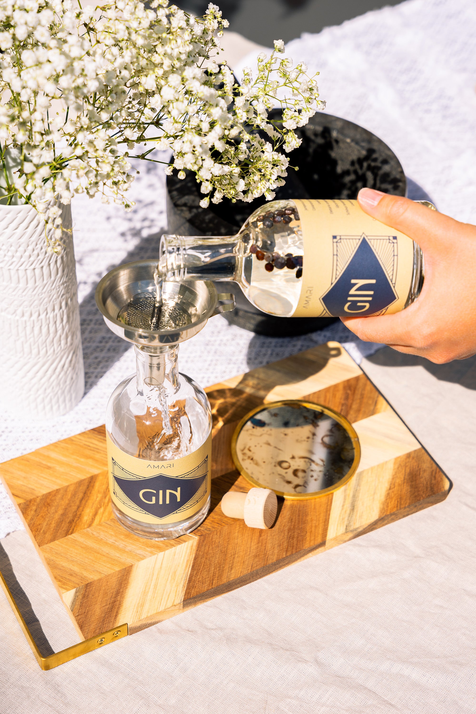 AMARI® DIY Gin Set zum Selber Machen, Ansetzen
