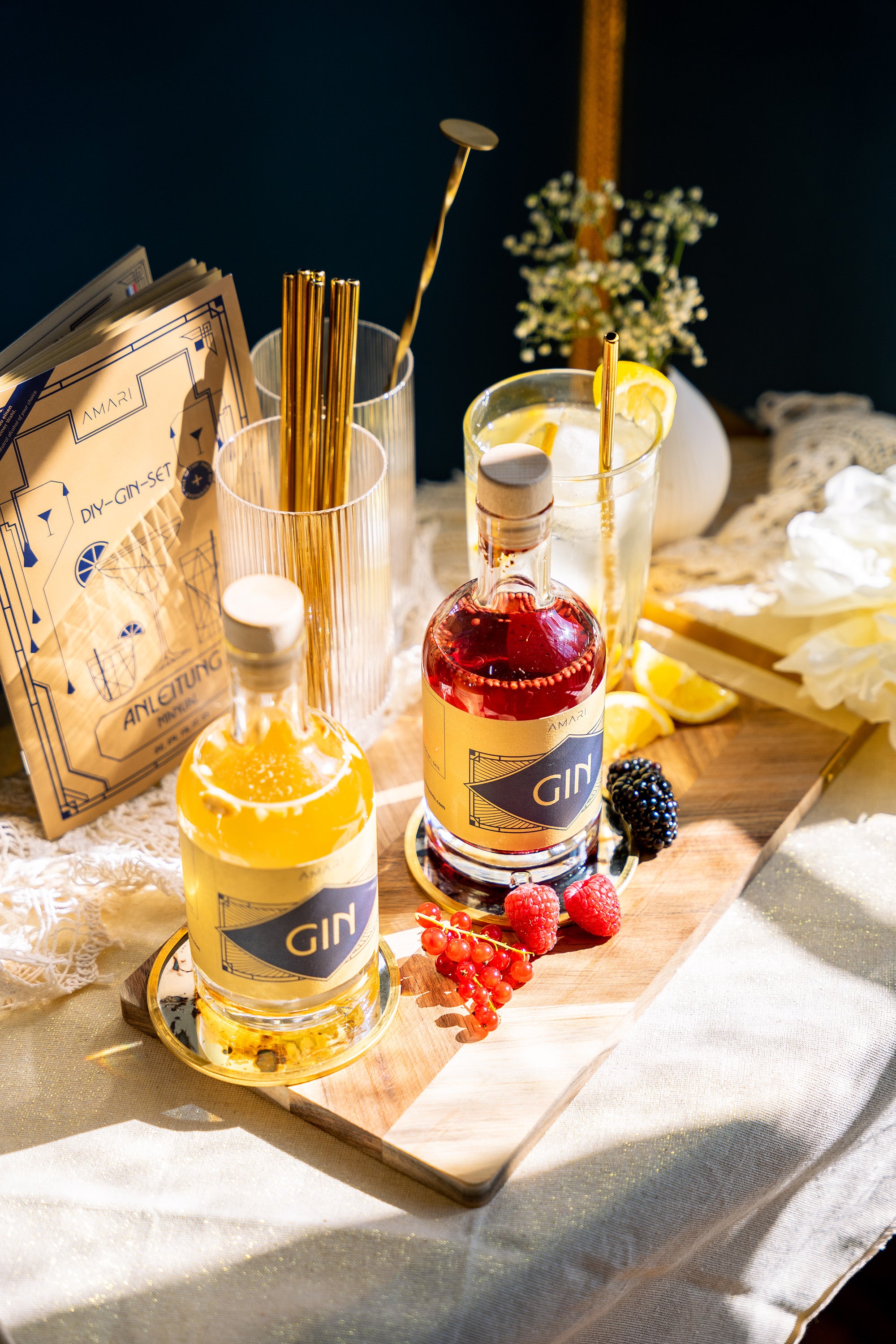 AMARI® DIY Gin Set zum Selber Machen, das Finale