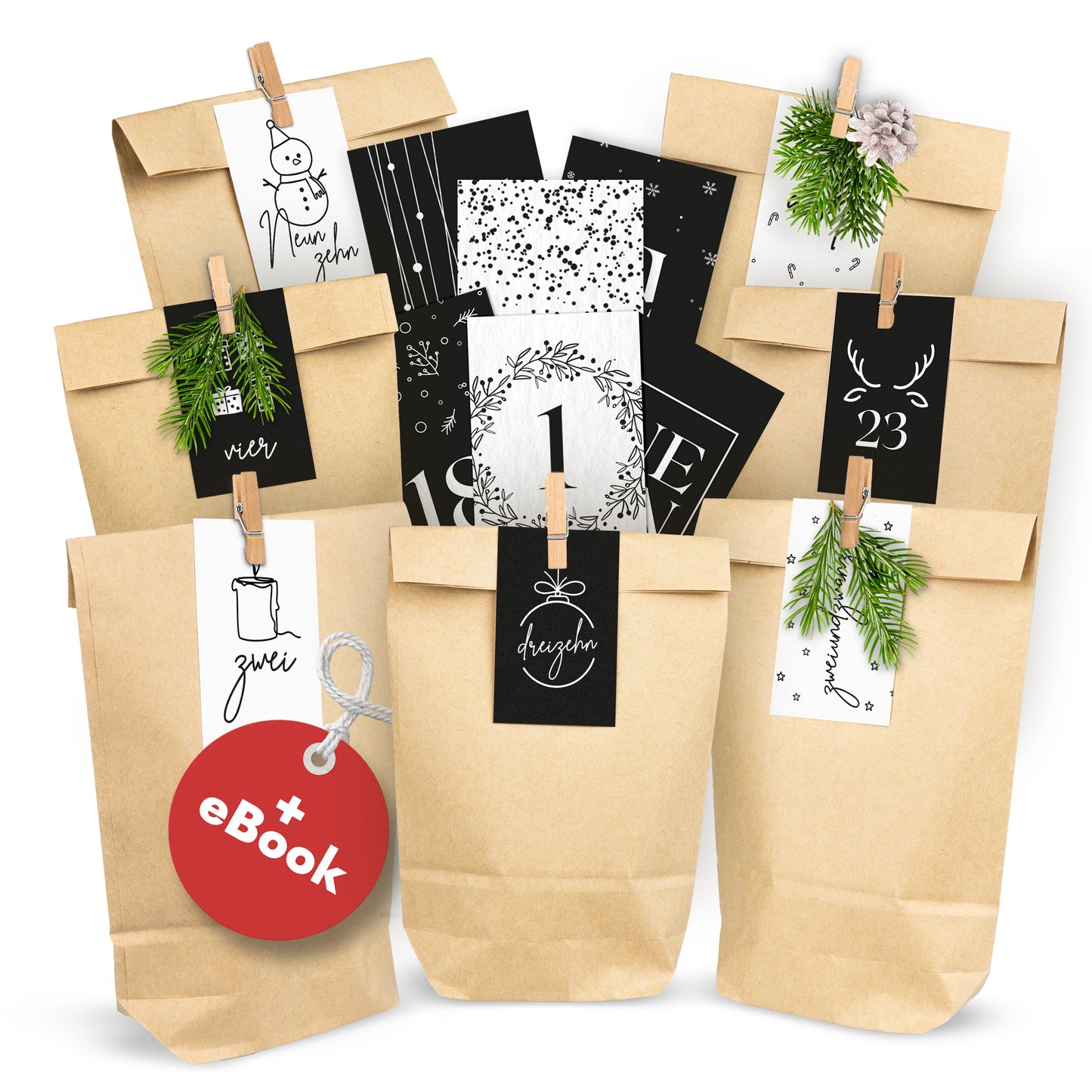 Adventskalender-Set | 13 verschiedene Varianten
