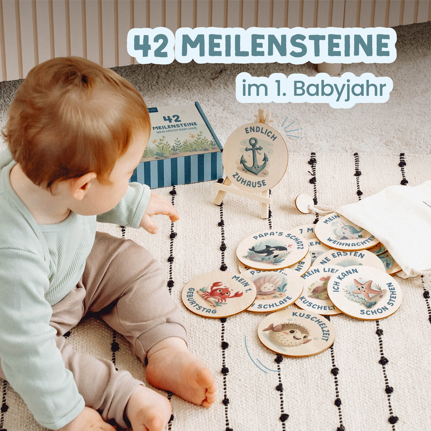 Meilensteinkarten UV Druck: Unterwasserwelt