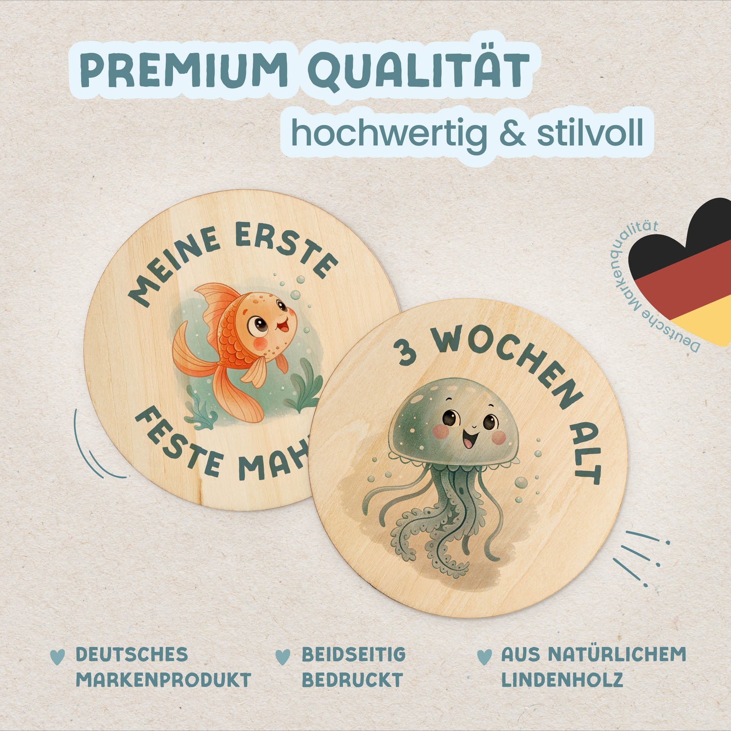 Meilensteinkarten UV Druck: Unterwasserwelt