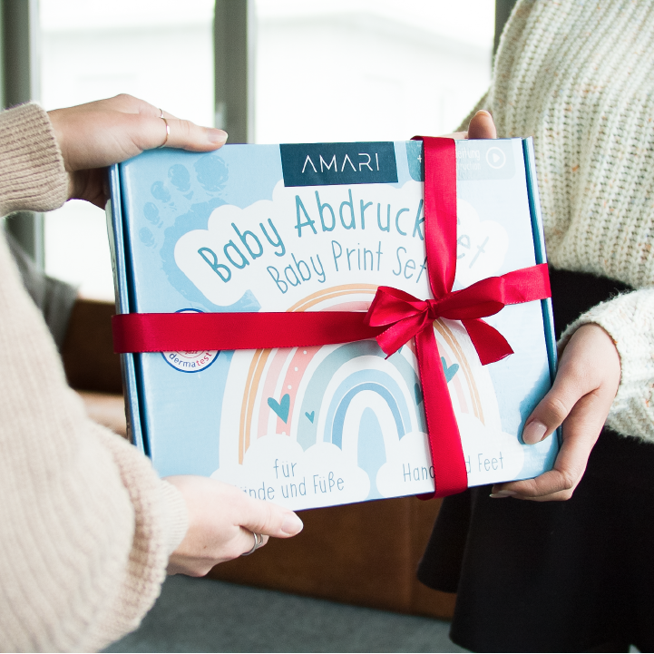AMARI Baby Abdruck Set Geschenkidee