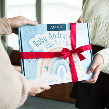 AMARI Baby Abdruck Set Geschenkidee